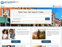 Tablet Screenshot of jobsingrandrapids.com
